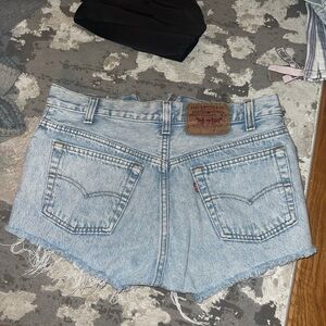 Vintage Levi Jean shorts!